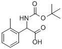 TERT-BUTOXYCARBONYLAMINO-O-TOLYL-ACETIC ACID Structural