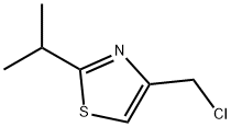 5-CHLOROMETHYL-2-ISOPROPYL-THIAZOLE Structural