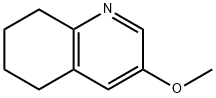 Quinoline, 5,6,7,8-tetrahydro-3-methoxy- (9CI) Structural