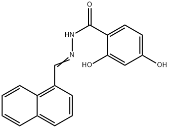 2,4-dihydroxy-N'-(1-naphthylmethylene)benzohydrazide