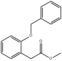 METHYL 2-(PHENYLMETHOXY)-BENZENEACETATE Structural