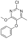 2-CHLORO-4-METHOXY-6-METHYL-5-PHENOXY-PYRIMIDINE