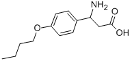 3-(4-BUTOXYPHENYL)-BETA-ALANINE Structural