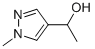 1-(1-Methyl-1H-pyrazol-4-yl)ethanol Structural