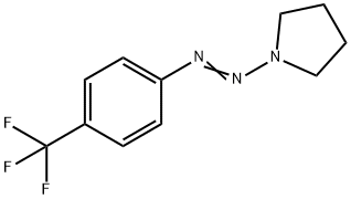 1-((4-(TRIFLUOROMETHYL)PHENYL)DIAZENYL)PYRROLIDINE