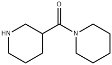 PIPERIDINO(3-PIPERIDINYL)METHANONE HYDROCHLORIDE Structural