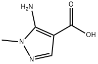 1H-Pyrazole-4-carboxylicacid,5-amino-1-methyl-(9CI) Structural