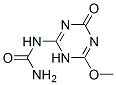 Urea, (1,4-dihydro-6-methoxy-4-oxo-1,3,5-triazin-2-yl)- (9CI) Structural