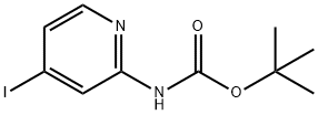 (4-IODO-PYRIDIN-2-YL)-CARBAMIC ACID TERT-BUTYL ESTER Structural