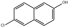 6-chloro-2-naphthol Structural