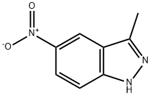 3-METHYL-5-NITRO-1H-INDAZOLE Structural