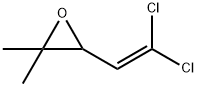 Oxirane, 3-(2,2-dichloroethenyl)-2,2-dimethyl- (9CI) Structural