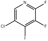 5-Chloro-2,3-difluoro-4-iodopyridine Structural