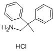 2,2-DIPHENYLPROPYLAMINE HYDROCHLORIDE Structural