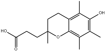 methyl 3-(6-hydroxy-5,7,8-trimethyl-chroman-2-yl)propanoate Structural