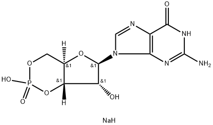 GUANOSINE 3':5'-CYCLIC MONOPHOSPHATE SODIUM SALT