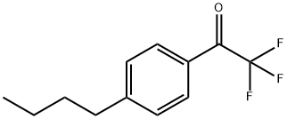 4'-N-BUTYL-2,2,2-TRIFLUOROACETOPHENONE Structural