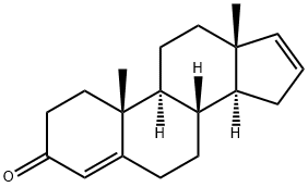 4,16-Androstadien-3-one Structural