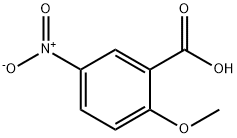 2-METHOXY-5-NITROBENZOIC ACID Structural