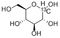 D-GLUCOSE-1-13C Structural