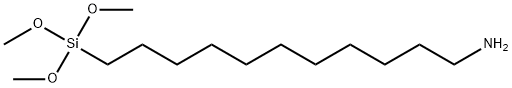 11-AMINOUNDECYLTRIMETHOXYSILANE Structural