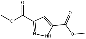 Dimethyl 1H-pyrazole-3,5-dicarboxylate Structural Picture