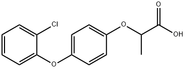 Propanoic acid, 2-[4-(2-chlorophenoxy)phenoxy]-