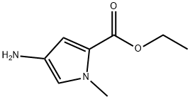 4-AMINO-1-METHYL-1H-PYRROLE-2-CARBOXYLIC ACID ETHYL ESTER Structural