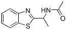 Acetamide, N-[1-(2-benzothiazolyl)ethyl]- (7CI,8CI) Structural