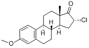 16-alpha-chloro-3-methoxyoestra-1,3,5(10)-trien-17-one Structural