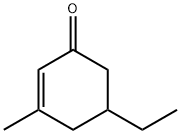 3-Methyl-5-ethyl-2-cyclohexen-1-one Structural