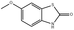 6-METHOXY-2(3H)-BENZOTHIAZOLONE Structural