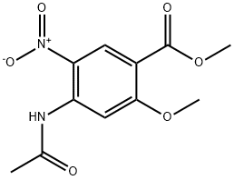 METHYL 4-(ACETYLAMINO)-2-METHOXY-5-NITR&