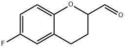 rac 6-Fluoro-3,4-dihydro-2H-1-benzopyran-2-carboxaldehyde Structural
