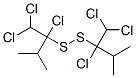 Isopropyl(1,2,2-trichloroethyl) persulfide Structural