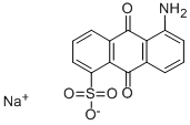 1-AMINO ANTHRAQUINONE-5-SULFONIC ACID SODIUM SALT Structural