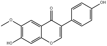 Glycitein Structural Picture