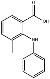 3-METHYL-2-PHENYLAMINO-BENZOIC ACID Structural