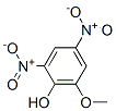 6-Methoxy-2,4-dinitrophenol Structural