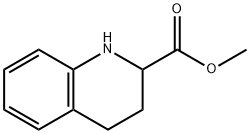 1,2,3,4-TETRAHYDRO-QUINOLINE-2-CARBOXYLIC ACID METHYL ESTER
 Structural