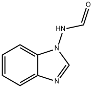 Formamide, N-1H-benzimidazol-1-yl- (9CI) Structural