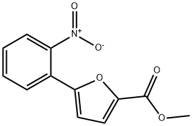 5-(2-NITRO-PHENYL)FURAN-2-CARBOXYLIC ACID METHYL ESTER Structural