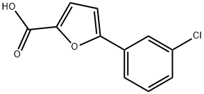 5-(3-CHLORO-PHENYL)-FURAN-2-CARBOXYLIC ACID Structural