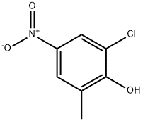 6-chloro-4-nitro-o-cresol Structural