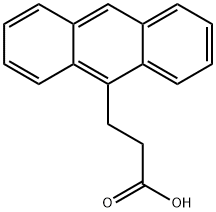 3-ANTHRACEN-9-YL-PROPIONIC ACID Structural