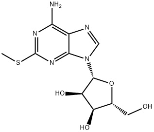 2-methylthioadenosine Structural