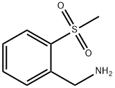 (2-(METHYLSULFONYL)PHENYL)METHANAMINE Structural