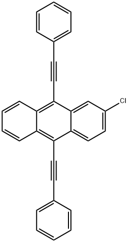 2-CHLORO-9,10-BIS(PHENYLETHYNYL)ANTHRACENE