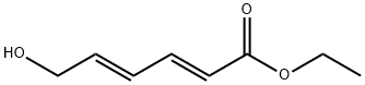 (2E,4E)-6-HYDROXY-HEXA-2,4-DIENOIC ACID ETHYL ESTER Structural