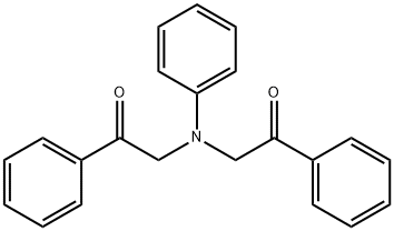 2-[(2-OXO-2-PHENYL-ETHYL)-PHENYL-AMINO]-1-PHENYL-ETHANONE Structural